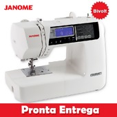 Máquina de Costura Eletrônica Janome 4120QDC Bivolt FL