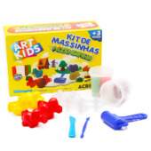 Kit de Massinhas de Modelar Acrilex R.40072 Fazendinha Art Kids