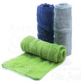 Meia de Seda Brilho Prata para Artesanato