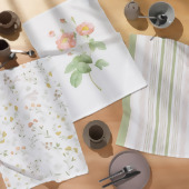 Pano de Copa Felpudo Dohler Prata Florência 01 45x65cm