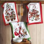 Pano de Copa Felpudo Dohler Prata 26038 Natal 097 45x65cm FL