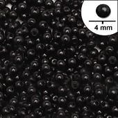 Pérola Tamanho 04mm Cor Preta 50g