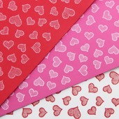 Placa de EVA Kreateva Estampado Coração - 1 unidade FL