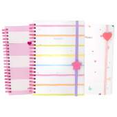 Planner Capa Dura BRW 130x188mm 80 Fls FL