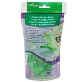 Prendedor de Tecido Jumbo Clover Verde Ref. 3157 c/ 24 unidades