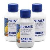 Primer para Metais, Pet e Vidro Acrilex Ref.18910 100ml