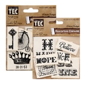 Recortes Canvas Toke e Crie - Pacote c/12 unidades