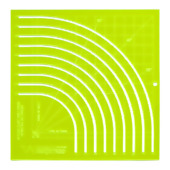 Régua Desdren Criative 3 Ondas para Patchwork Ref.24894 14x44cm 