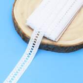 Renda de Algodão Arte Punto RA005 1,8cm Branca 10mts