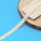 Renda de Algodão Arte Punto RA025 1,3cm 084 Cru 10mts