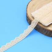 Renda de Algodão Arte Punto RA030 1,5cm 084 Cru 10mts