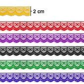 Renda de Nylon nº05 21mm Rl C/50mts