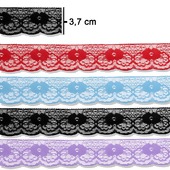 Renda de Nylon nº37 37mm Rl C/50mts