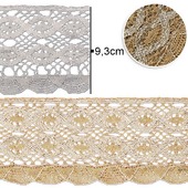 Renda Metalizada Arte Punto Ref.016 10m