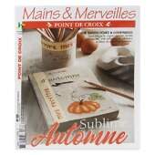 Revista Mains e Merveilles Point de Croix - Sublime Automne Nº133