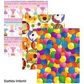 Saco para Embalagem Cromus 20x29cm Sortido Infantil Ref.99003131 - 50 unidades