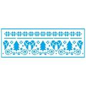 Stencil Litoarte Art Grande Natal STAGN 11x 33cm