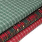 Tecido Patchwork Digital Eva e Eva Natal Coleção Xadrez Country 0,48x1,46mts