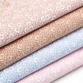 Tecido Patchwork Peripan Soft Coleção Flores 0,48x1,50mts