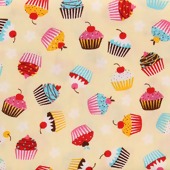 Tecido Patchwork Circulo Ref 351997 Cor 2076 Cupcake 0,48x1,46mts