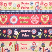 Tecido Patchwork Circulo Ref 370223 Cor 2152 Semana 0,61x1,46mts