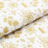 Tecido Patchwork Circulo Natal 440612 2652 Flor Espírito Santo Off 0,48x1,50mts FL