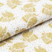 Tecido Patchwork Circulo Natal 440612 2654 Anjos de Natal 0,48x1,50mts