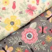 Tecido Patchwork Eva e Eva Coleção Borboletando 0,48x1,46mts