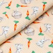 Tecido Patchwork Digital Páscoa Circulo 493309 2977 0,48x1,50mts