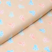 Tecido Patchwork Digital Páscoa Circulo 493309 2979 0,48x1,50mts