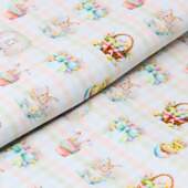 Tecido Patchwork Digital Páscoa Circulo 493384 2990 0,48x1,50mts