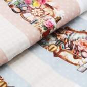 Tecido Patchwork Digital Eva e Eva 916699 Studio Beleza Necessaire 0,40x1,46mts