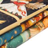Tecido Patchwork Digital Fabricart Natal Painel
