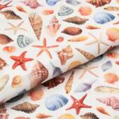 Tecido Patchwork Digital Dohler 6149-D A Conchas 0,48x1,50mts FL