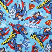 Tecido Patchwork Dohler 23316 Superman 0,48x1,50mts