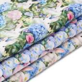 Tecido Patchwork Digital Fabricart Coleção Páscoa Spring Easter 0,48x1,50mts