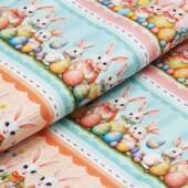 Tecido Patchwork Digital Fabricart DP098 Barrado Páscoa-098 0,58x1,50mts FL