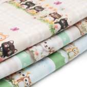 Tecido Patchwork Digital Fabricart Coleção Barrados 0,58x1,46mts