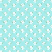 Tecido Patchwork Fabricart T09602 Mini Bouquets Branco 0,48x1,46mts FL