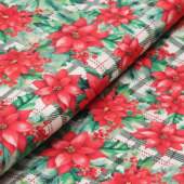 Tecido Patchwork Digital Circulo Natal 485772 2873 0,48x1,50mts