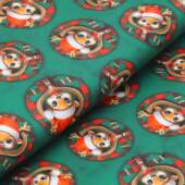 Tecido Patchwork Digital Circulo Natal 486000 2882 0,48x1,50mts