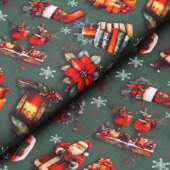 Tecido Patchwork Digital Circulo Natal 486000 2886 0,48x1,50mts