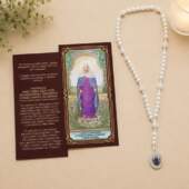 Terço Coroa Nossa Senhora das Lágrimas com Folheto