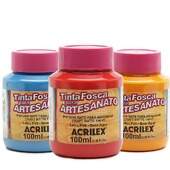 Tinta Acrilex Fosca para Artesanato PVA Ref.3210 100ml