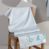 Toalha De Banho para Pintar Baby Star Dohler 70cm x 1,15m