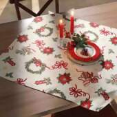 Toalha de Mesa Celebra Quadrada Dohler Natal 121 78x78cm