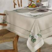 Toalha de Mesa Renova Quadrada Dohler Botânica 1,40x1,40mts FL