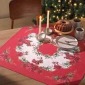 Toalha de Mesa Renova Quadrada Dohler Natal 122 78x78cm