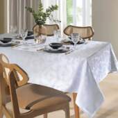 Toalha de Mesa Jacquard Requinte II Retangular Dohler TJ-6205 1,60x2,70mts