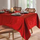 Toalha de Mesa Jacquard Requinte II Retangular Dohler TJ-6205 1,40x2,10mts